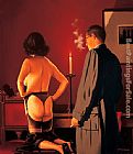 Jack Vettriano The Assessment painting
